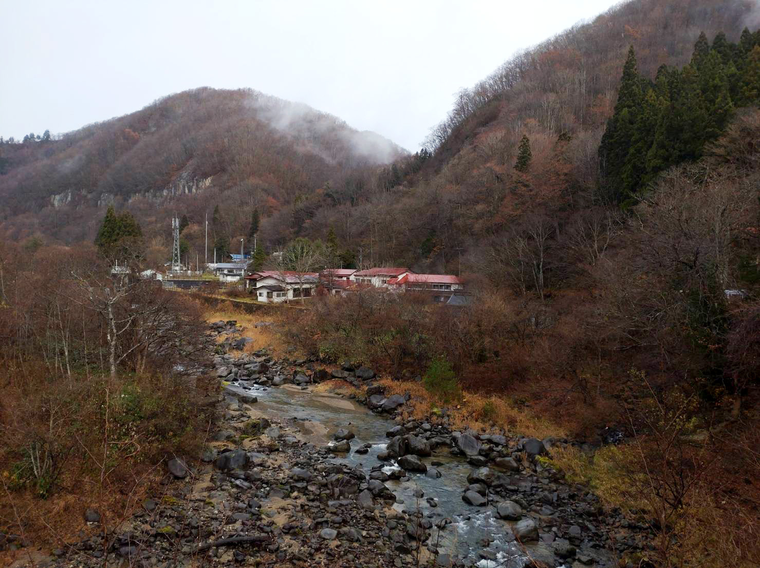 佐藤旅館周辺の風景